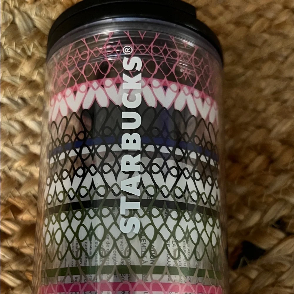 Starbucks Multicolor Heart Tumbler
